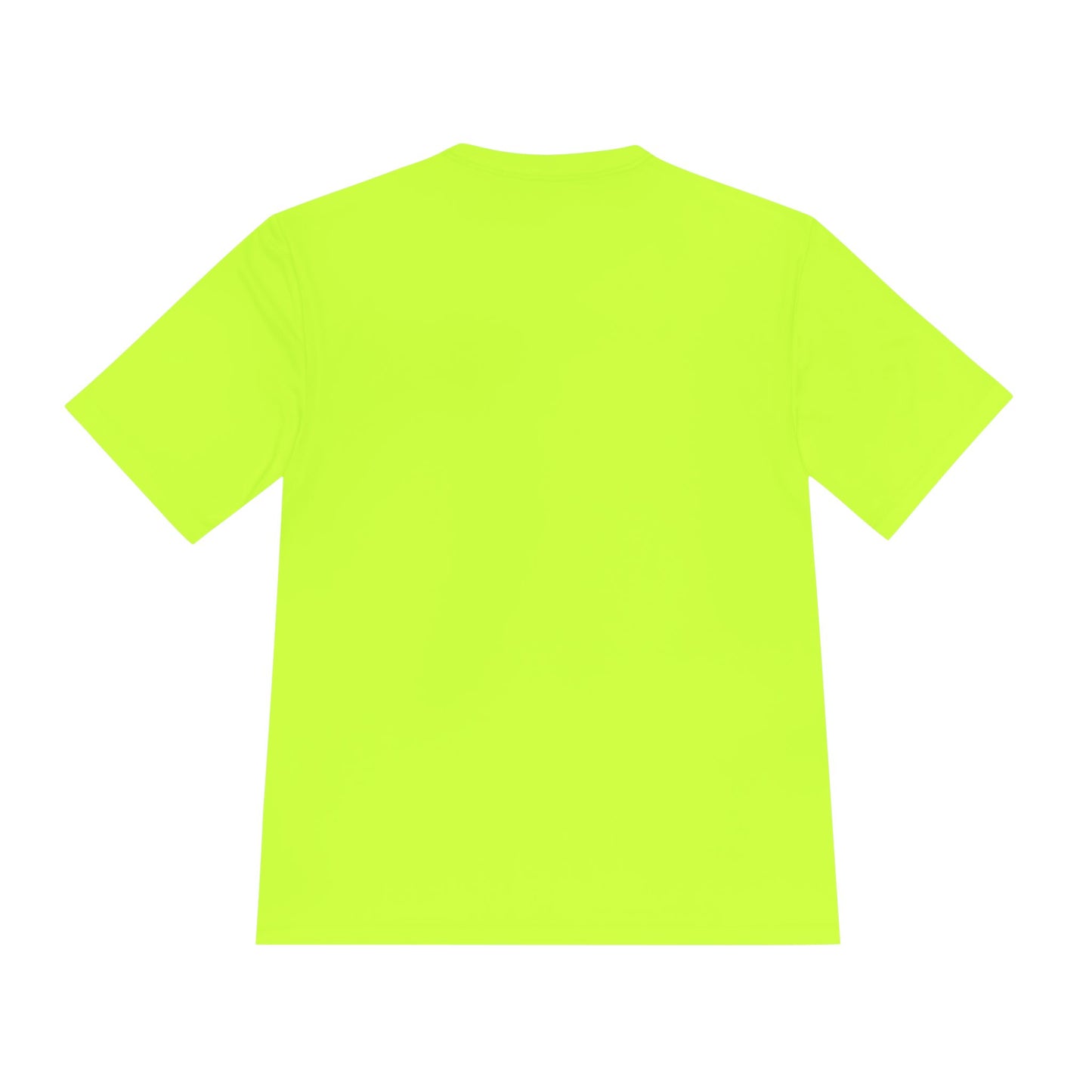 Neon Yellow Run Club Adult Athletic Tee