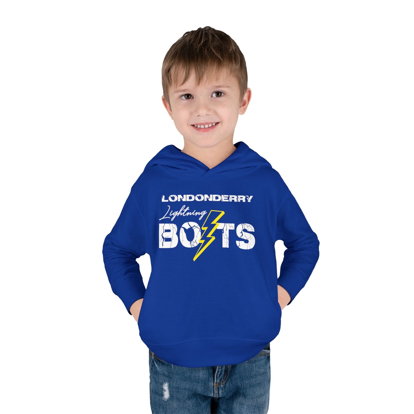 Bolts Toddler Pullover Fleece Hoodie