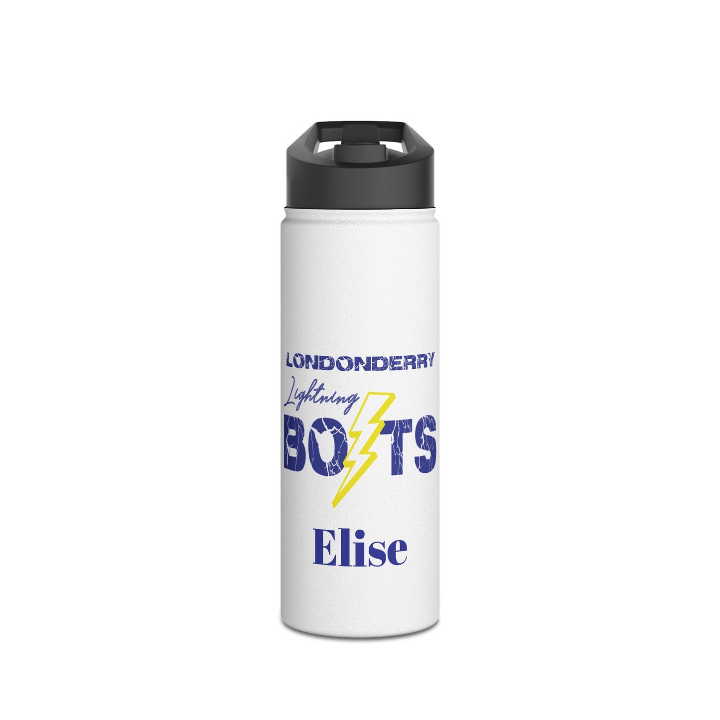 Bolts Stainless Steel Water Bottle, Standard Lid