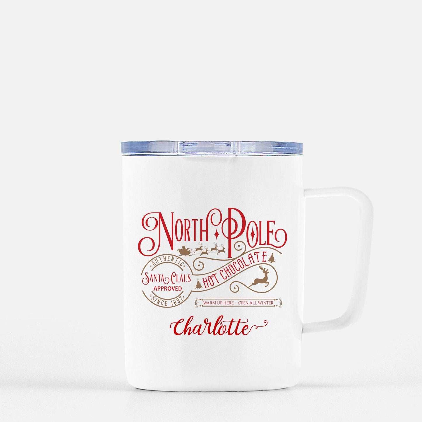 Personalized North Pole Mug | Santa Mug | Hot Chocolate Mug