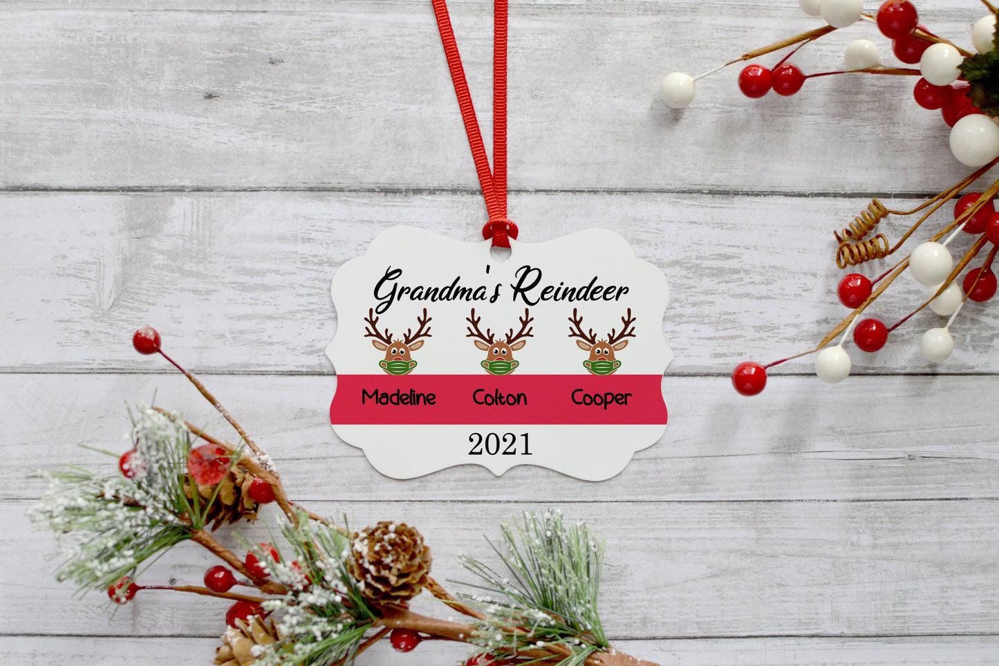2024 Personalized Grandparent Ornament | Pandemic Ornament