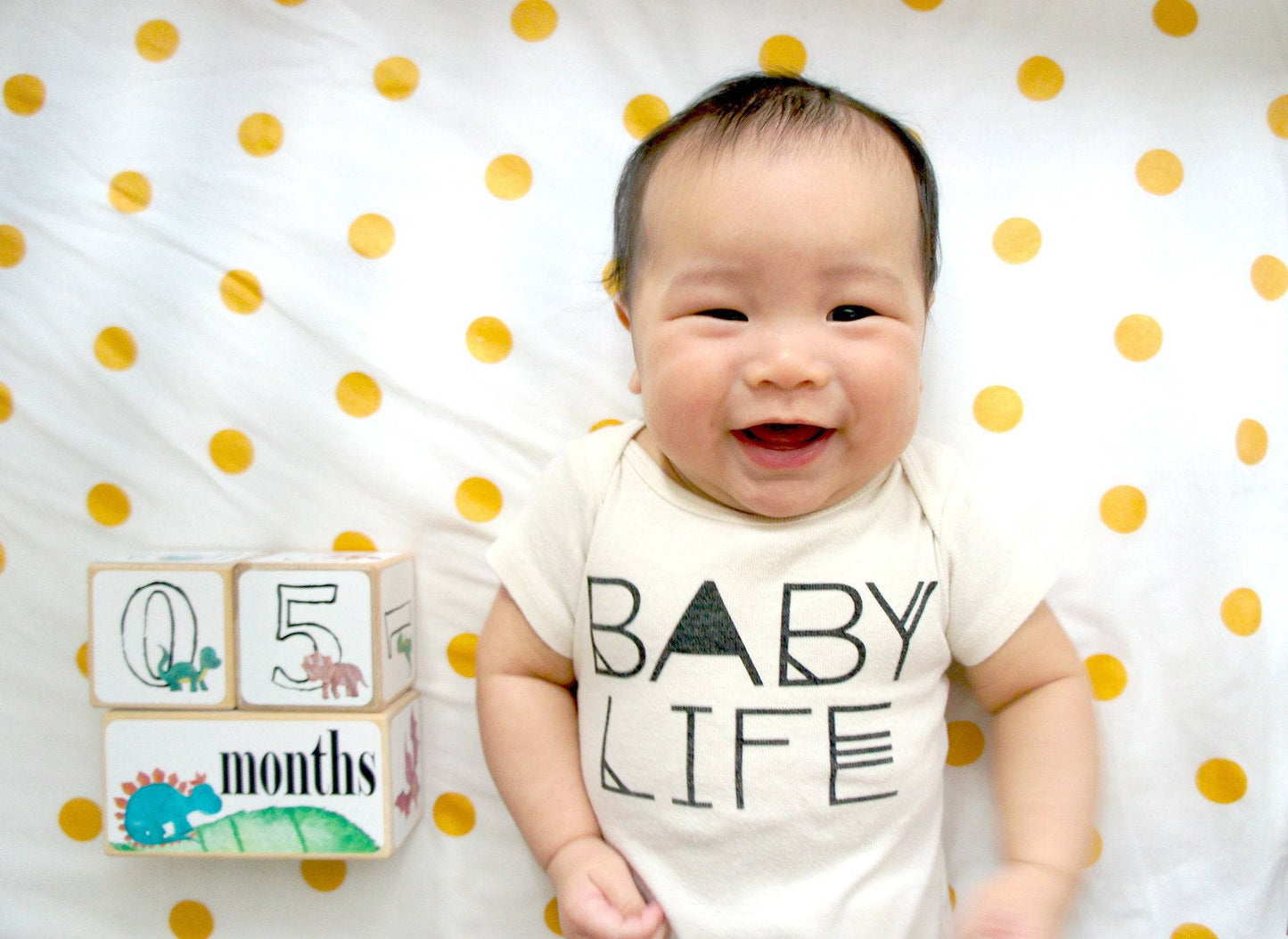 Baby Milestone Blocks - Cactus