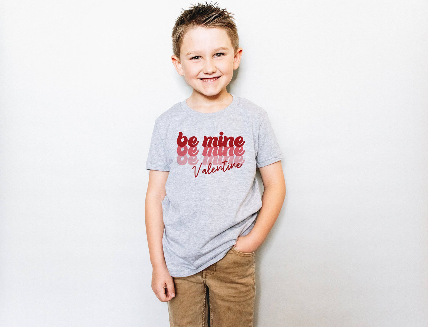 Be Mine Valentine - Valentine's Day Shirt for Kids
