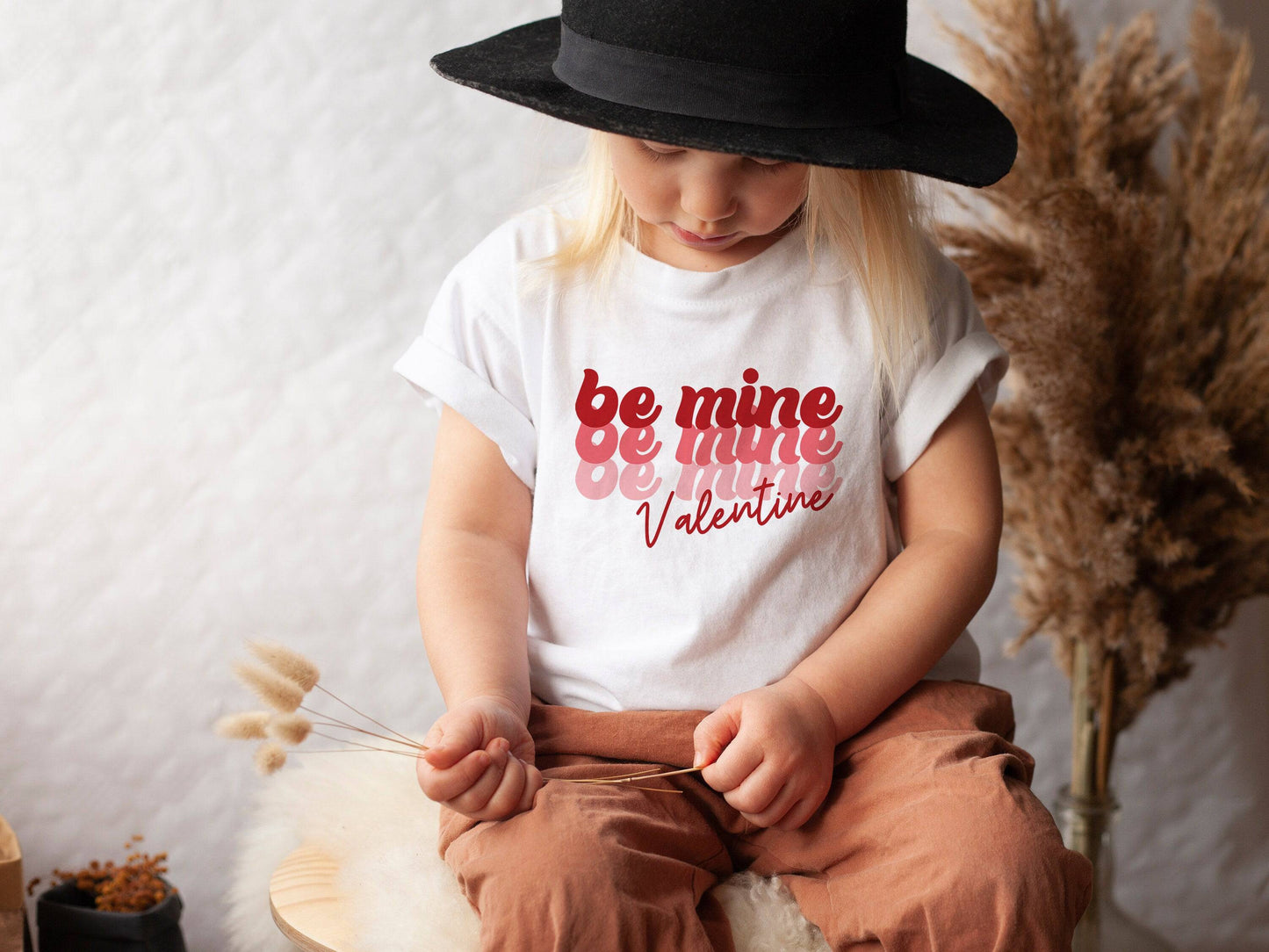 Be Mine Valentine - Valentine's Day Shirt for Kids