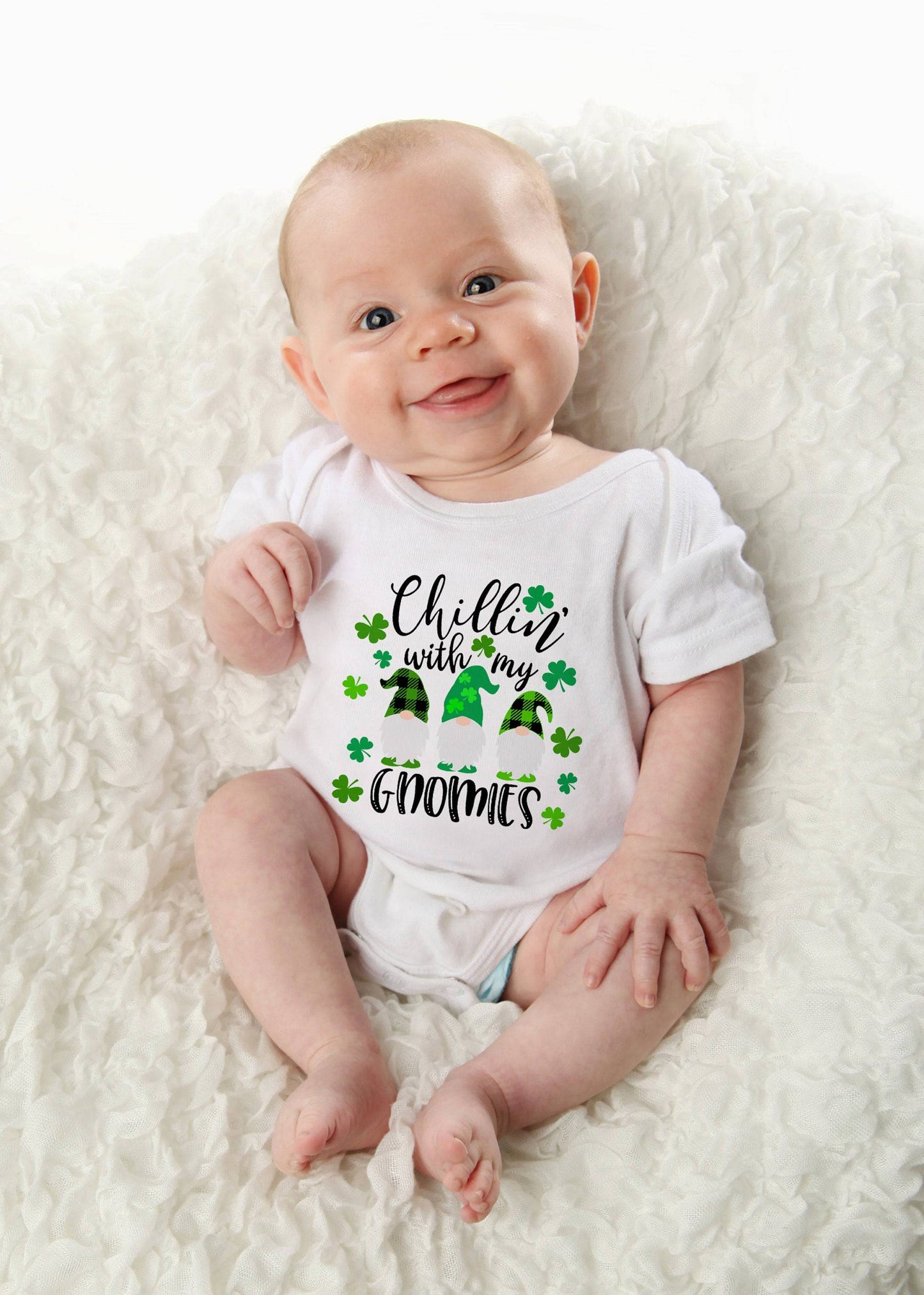 Chillin' with my Gnomies - Kids St. Patrick's Day Shirt