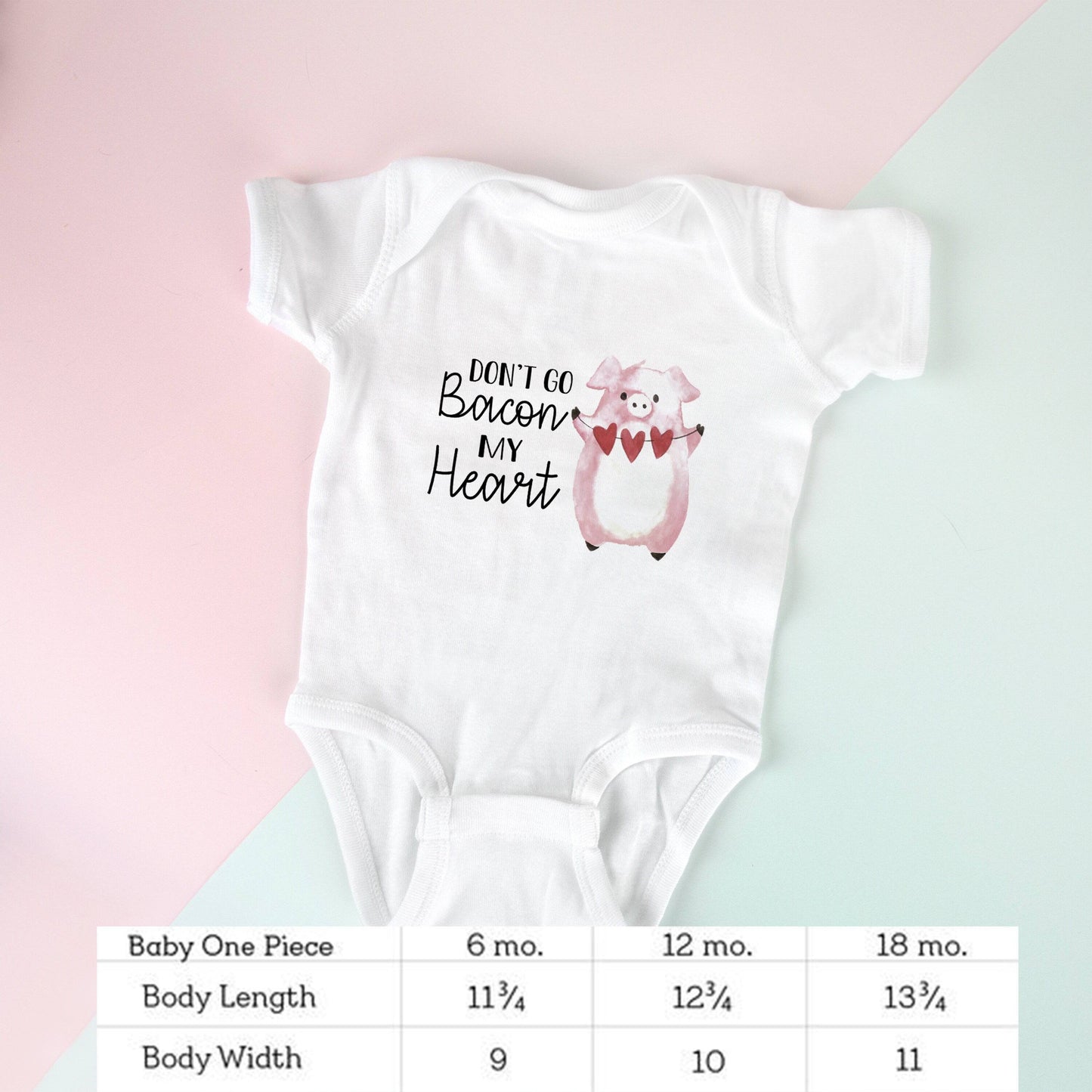 Don't Go Bacon My Heart Shirt - Girls Valentine's Day Shirt