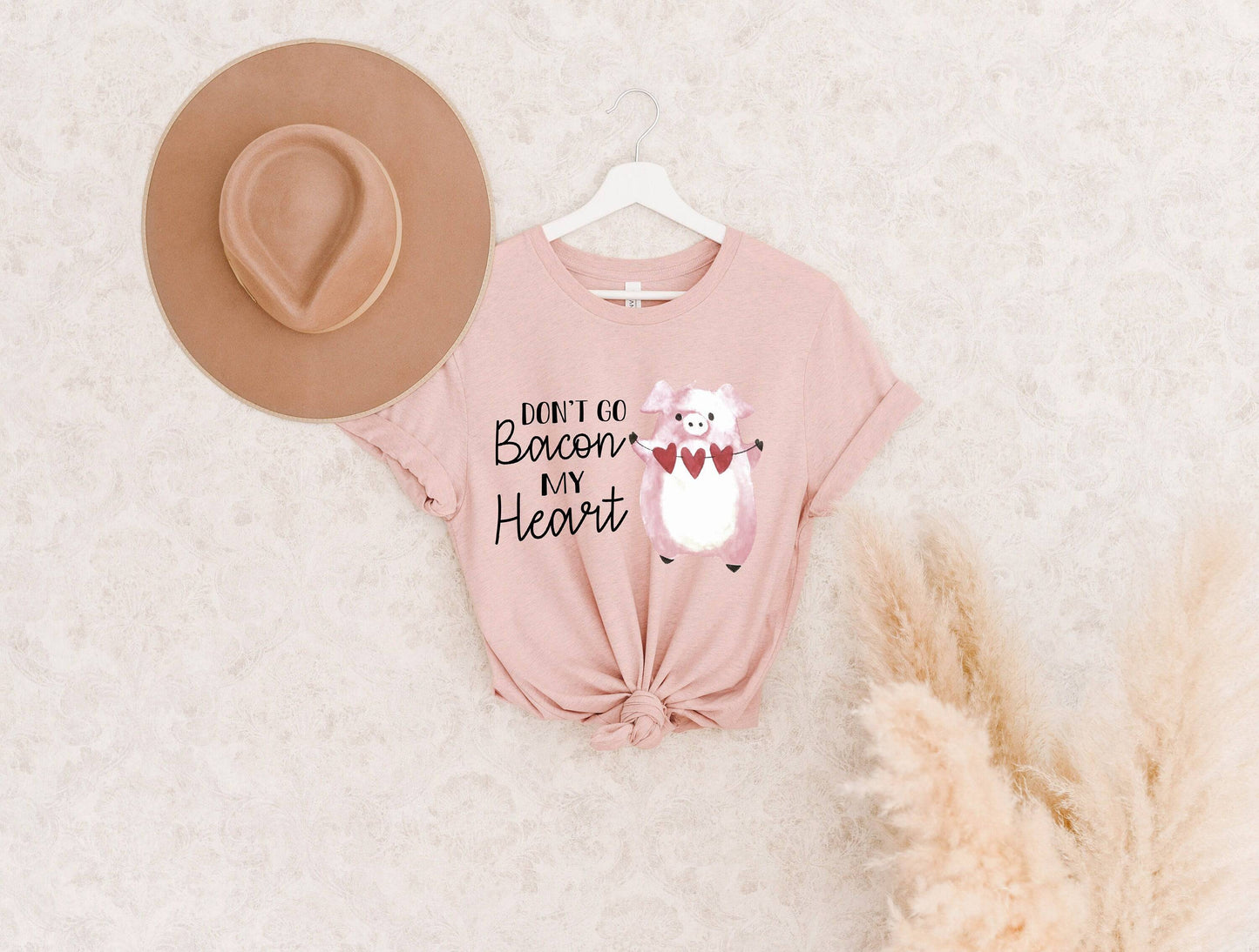 Don't Go Bacon My Heart Shirt - Valentine's Day Shirt for Women