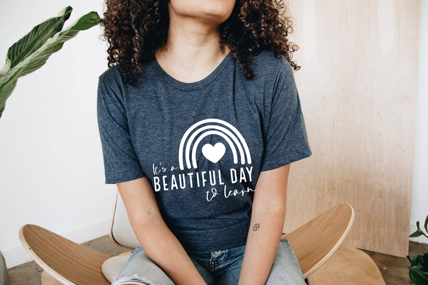 It's A Beautiful Day to Learn Shirt - Teacher Shirt