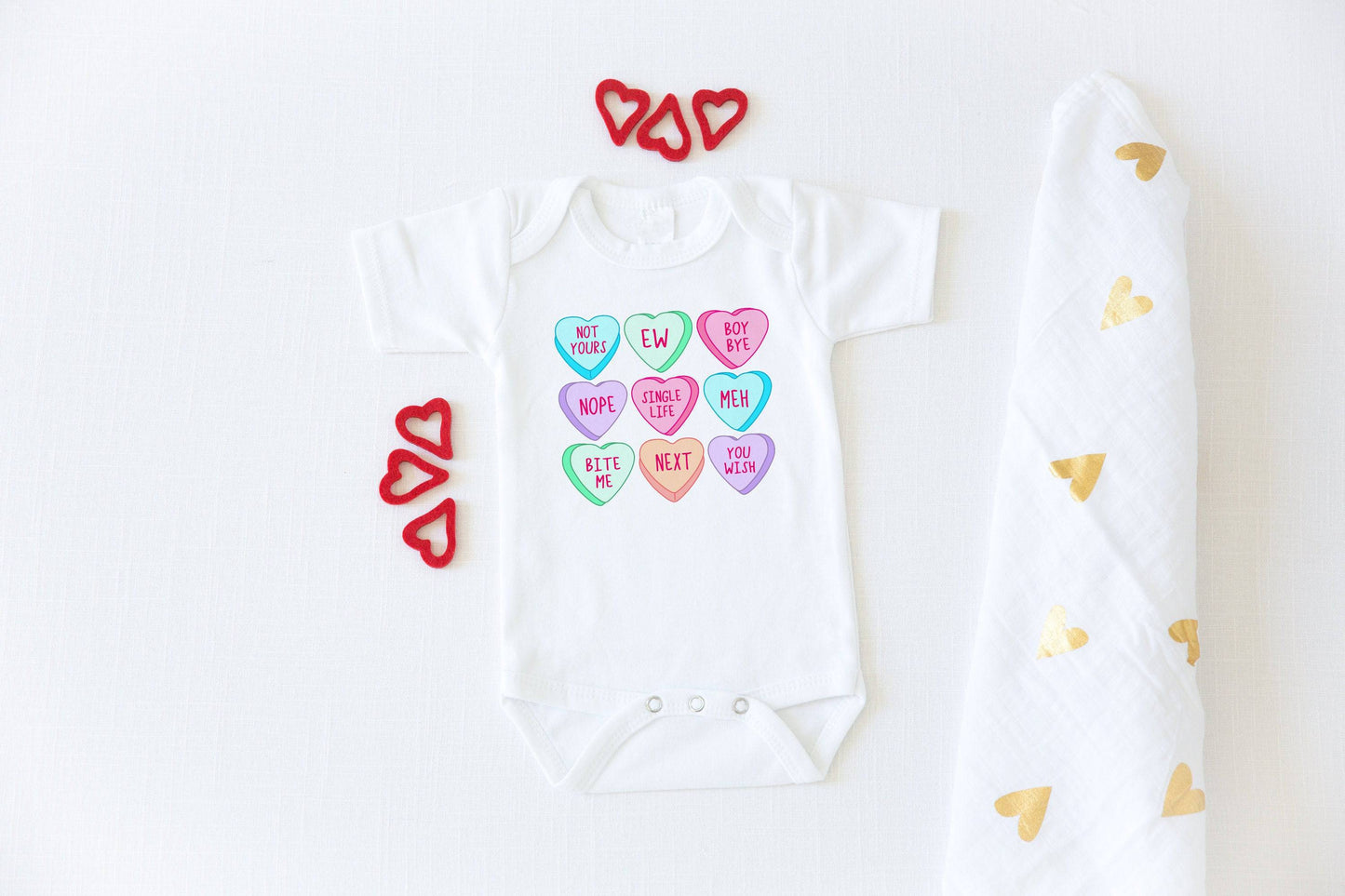 Kids Anti-Valentines Day Shirt - Funny Conversation Heart Shirt