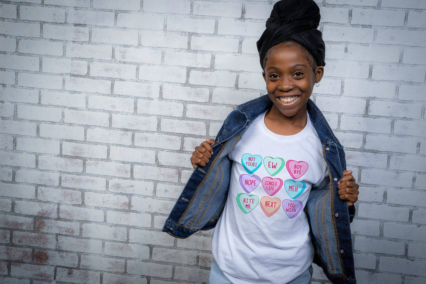 Kids Anti-Valentines Day Shirt - Funny Conversation Heart Shirt