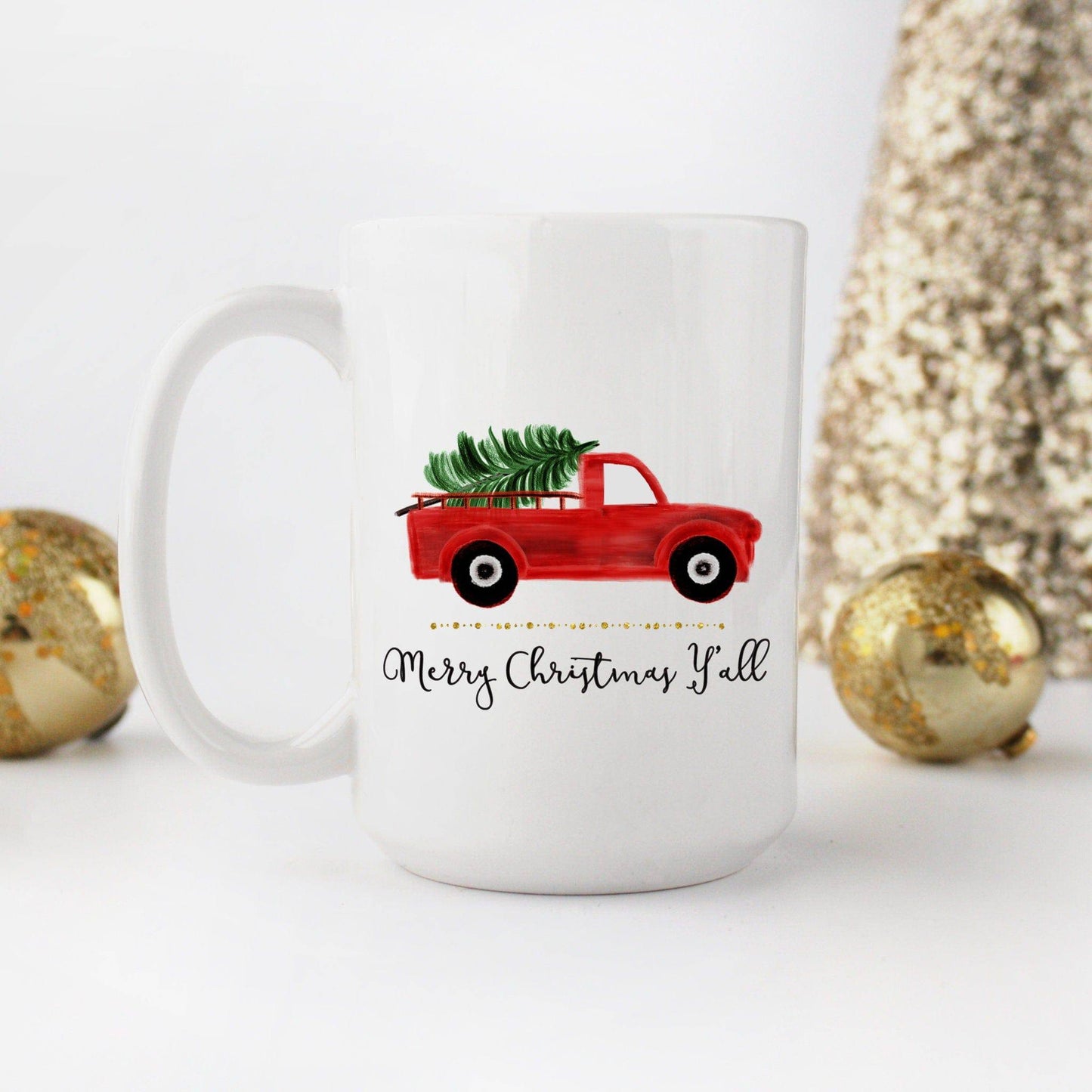 Merry Christmas Y'all Coffee Mug