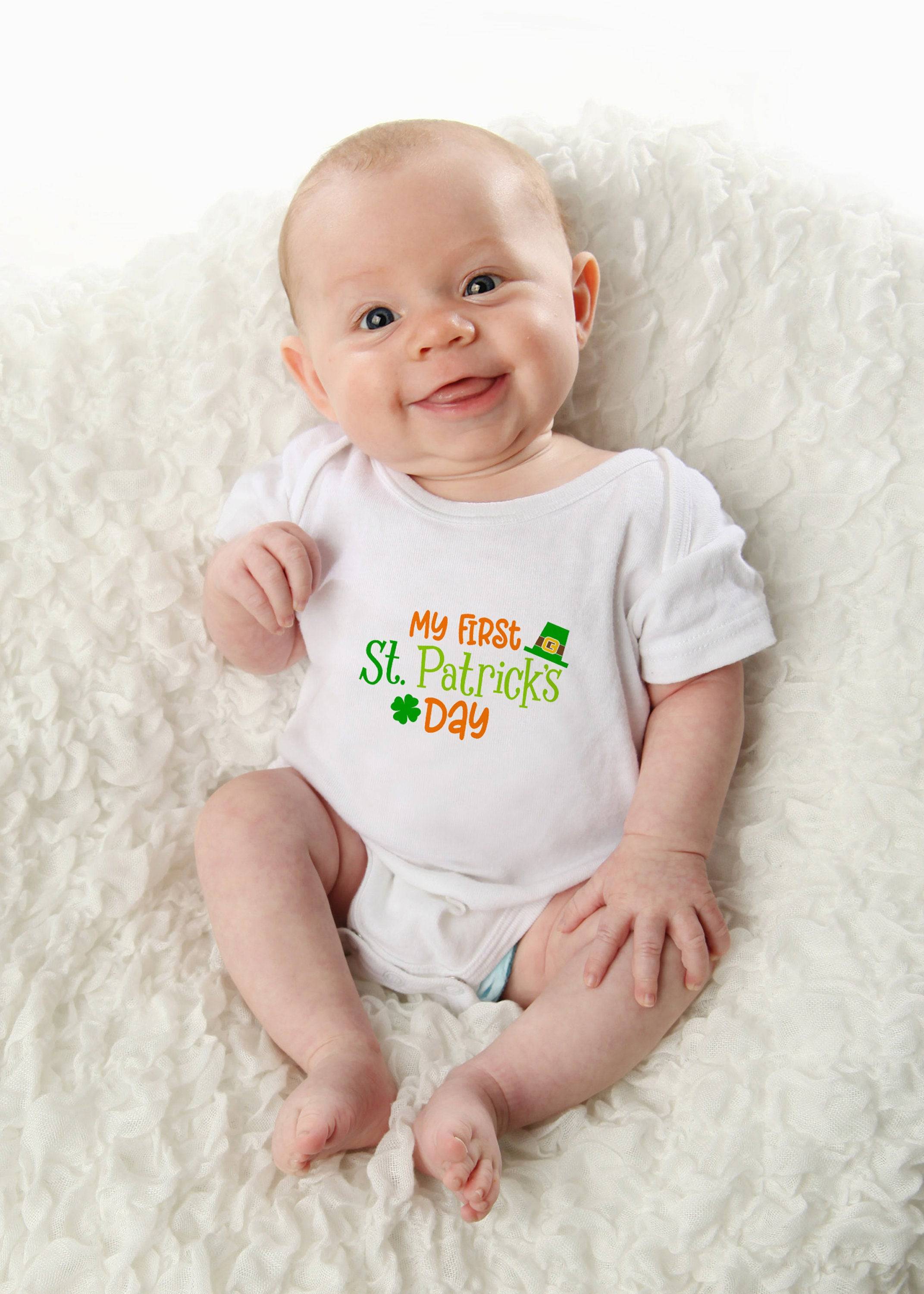 My First Patrick's Day Kids Patrick's Day Shirt Paddy's