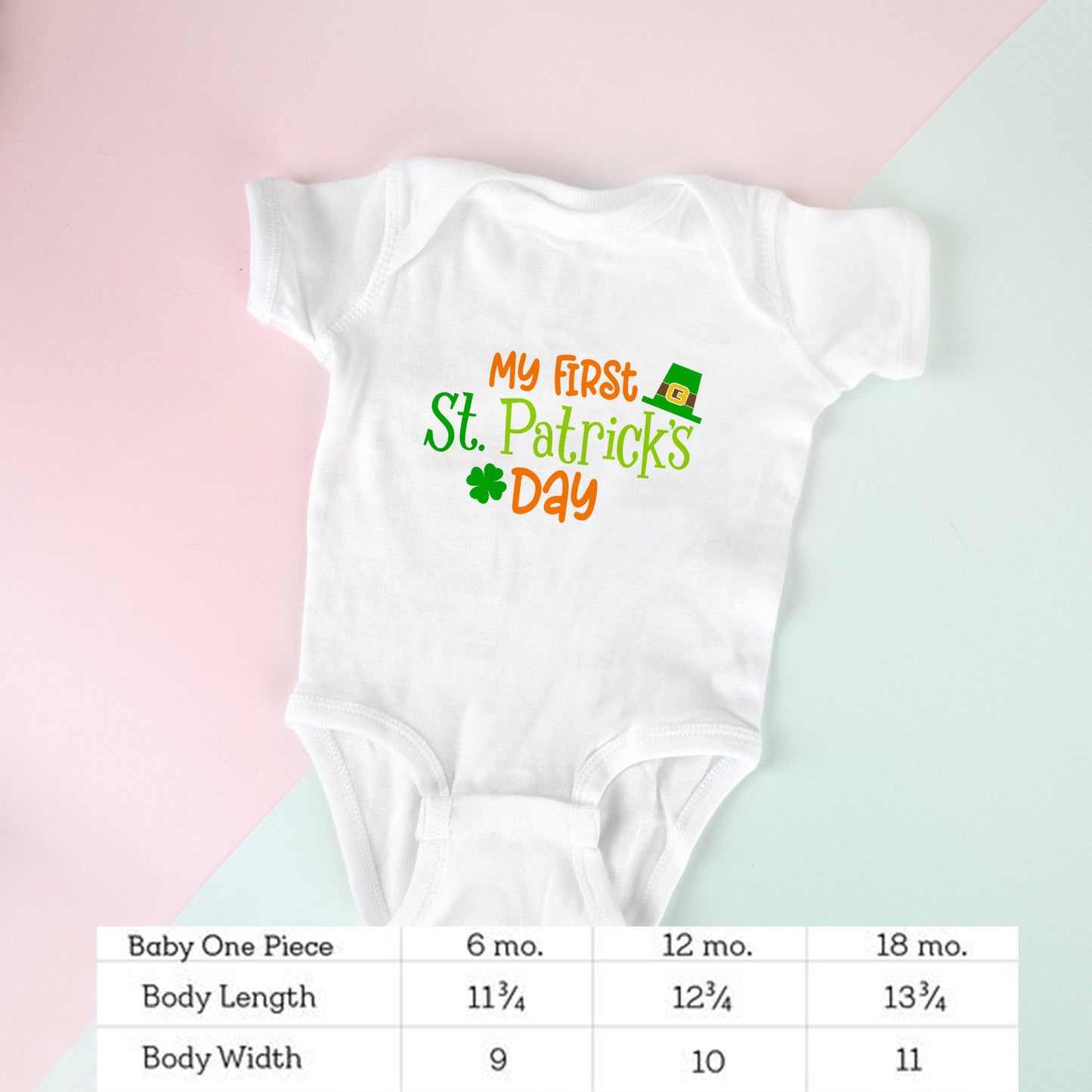 My First St. Patrick's Day - Kids St. Patrick's Day Shirt - St. Paddy's Shirt - St. Patty's
