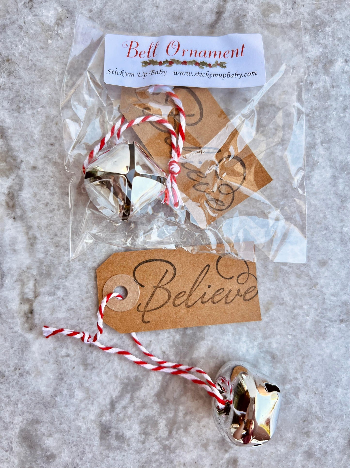 Overstock | Believe Bell Ornament