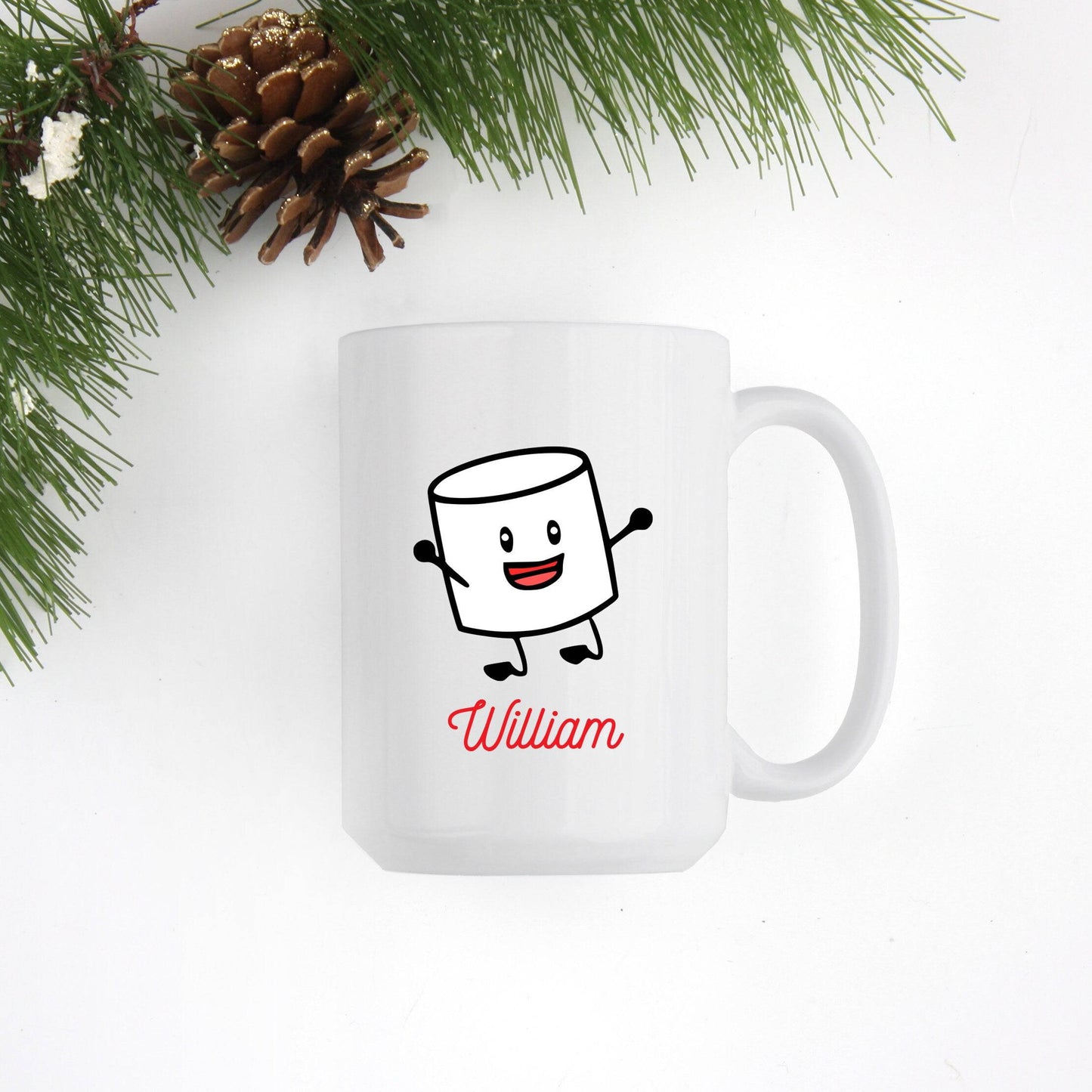 Personalized Boy Marshmallow Mug