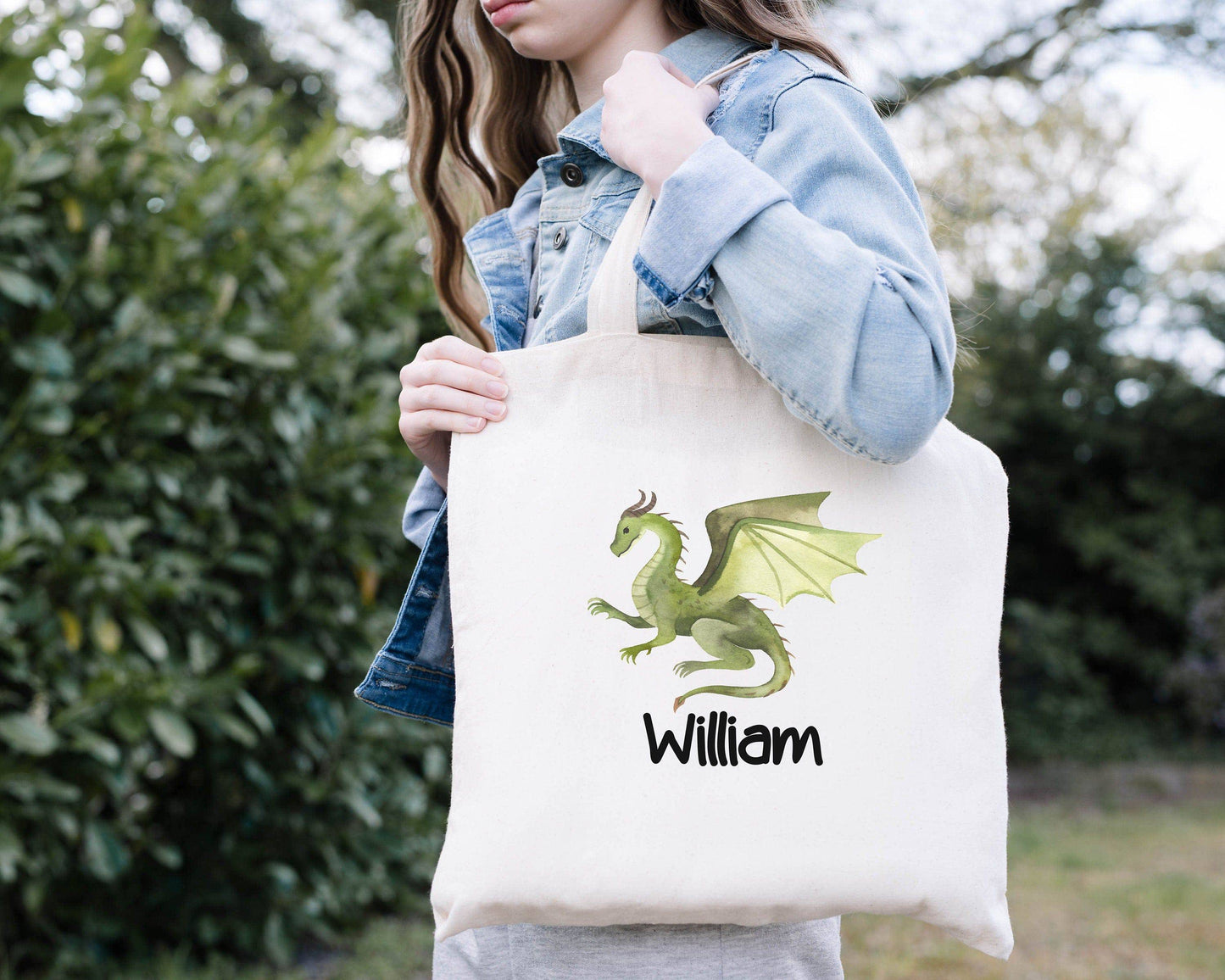 Personalized Halloween Bag - Dragon