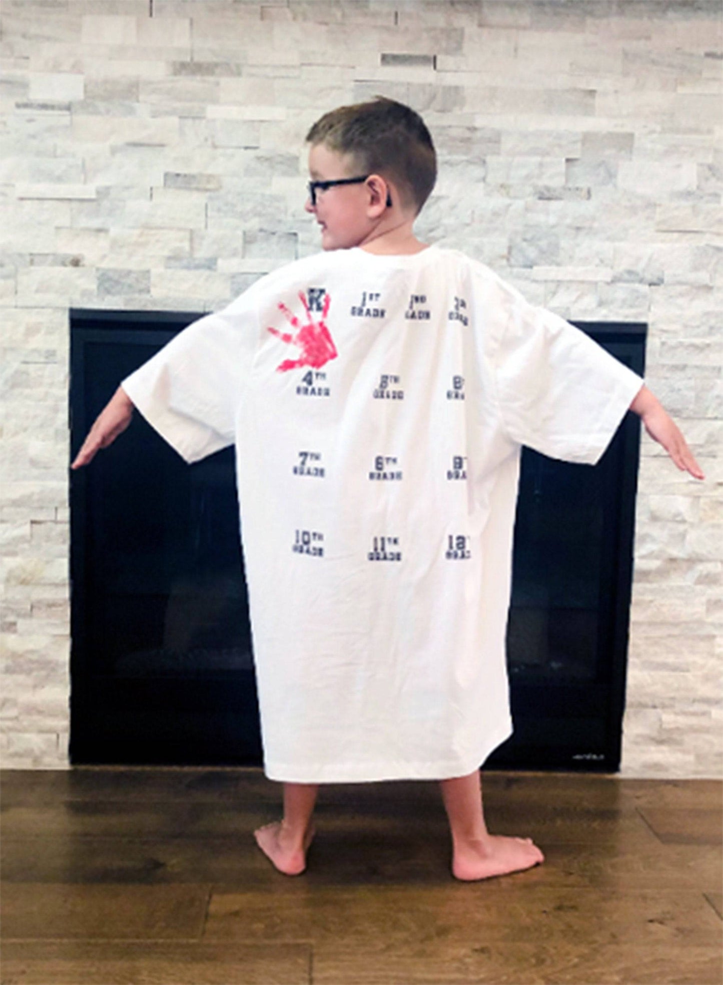 Personalized Handprint Keepsake Shirt