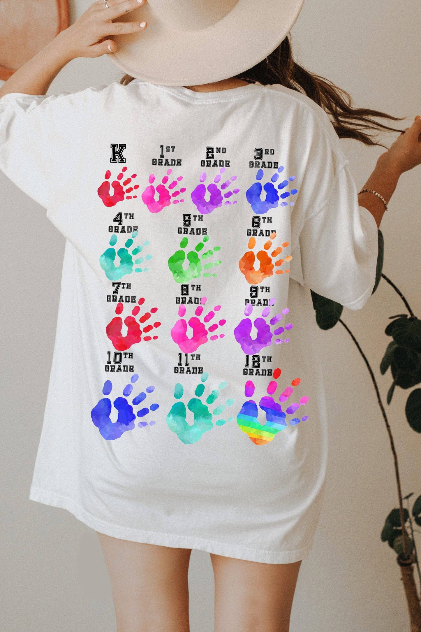 Personalized Handprint Keepsake Shirt
