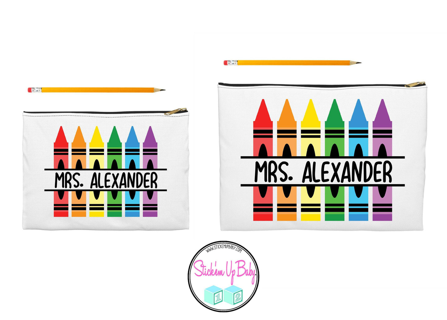 Personalized Pencil Bag for Teachers - Teacher Gift
