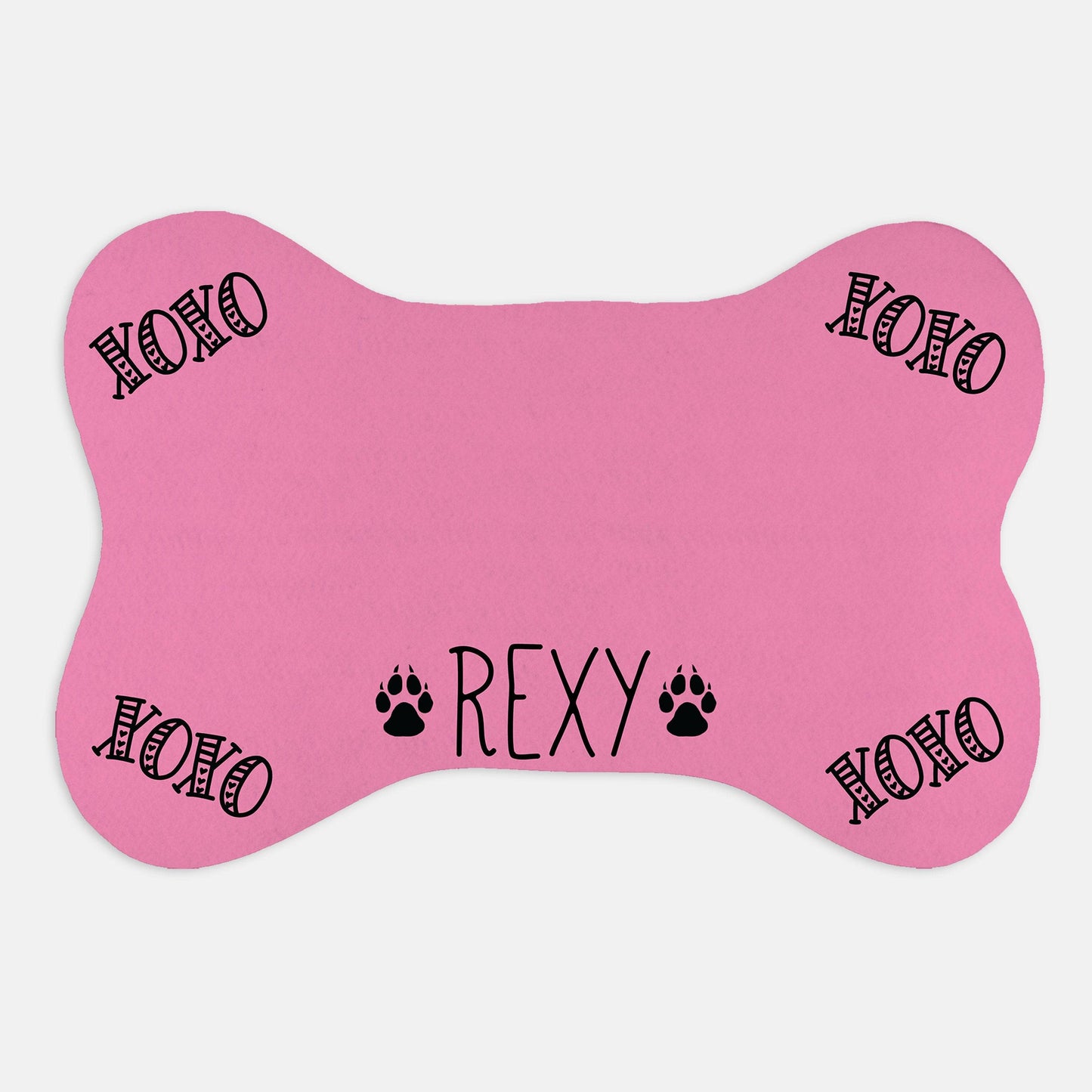 Personalized Pet Placemat - Valentine's Day Dog Gift