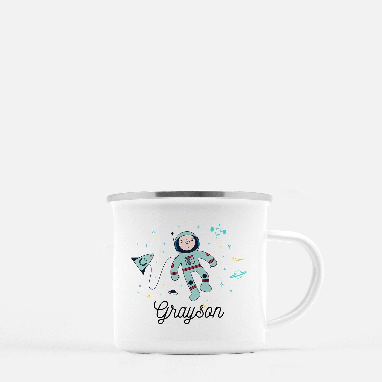 Personalized Solar System Mug | Astronaut Mug