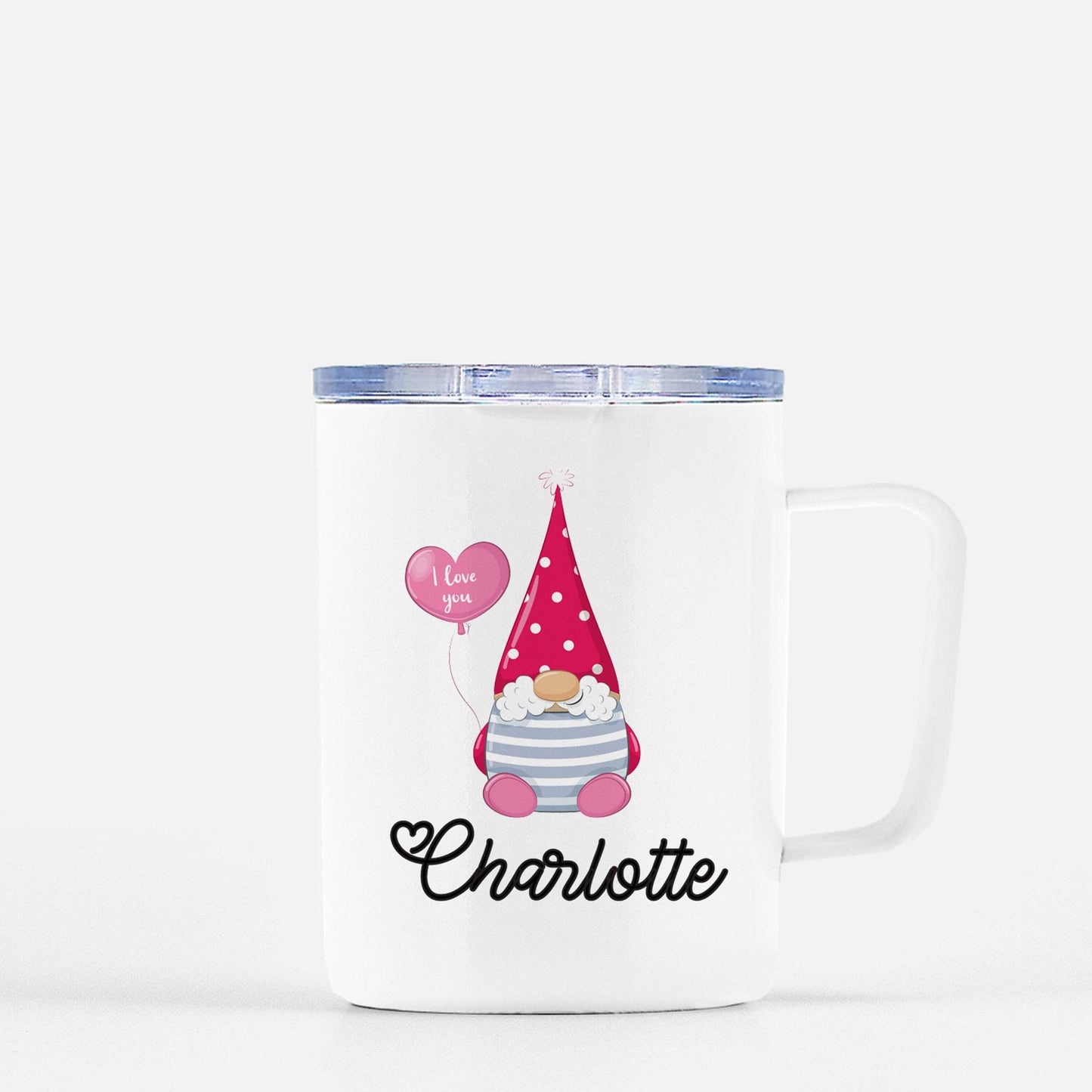 Personalized Valentine's Gnome Mug