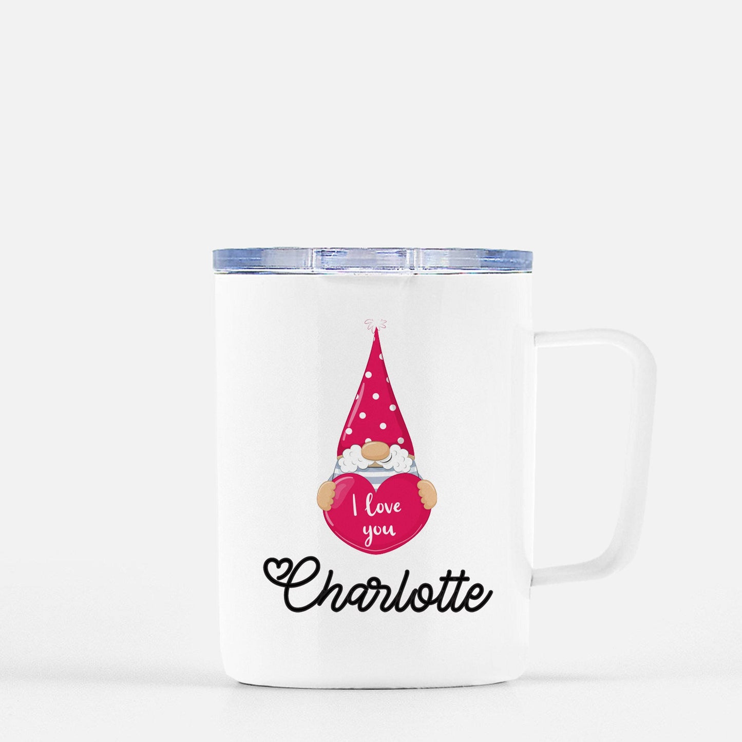 Personalized Valentine's Gnome Mug