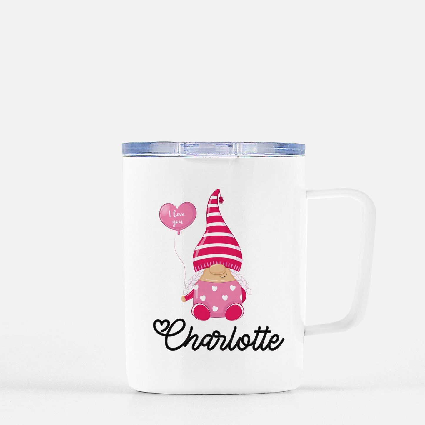 Personalized Valentine's Gnome Mug