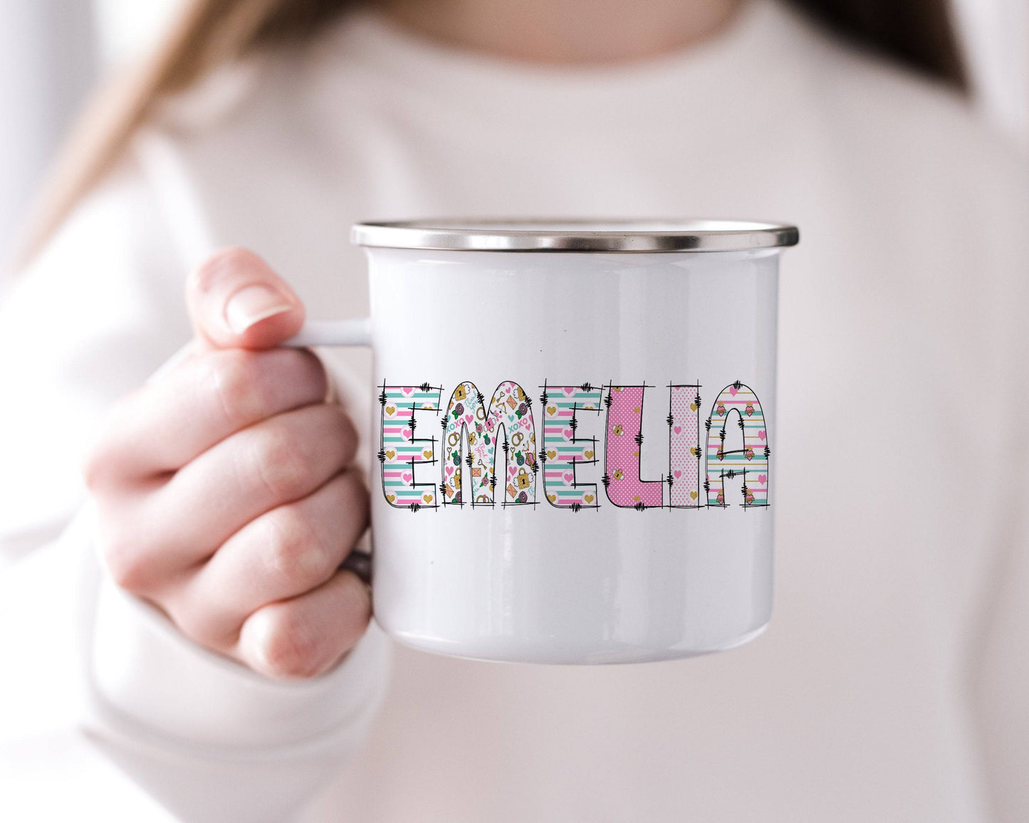 Personalized Valentine's Name Mug