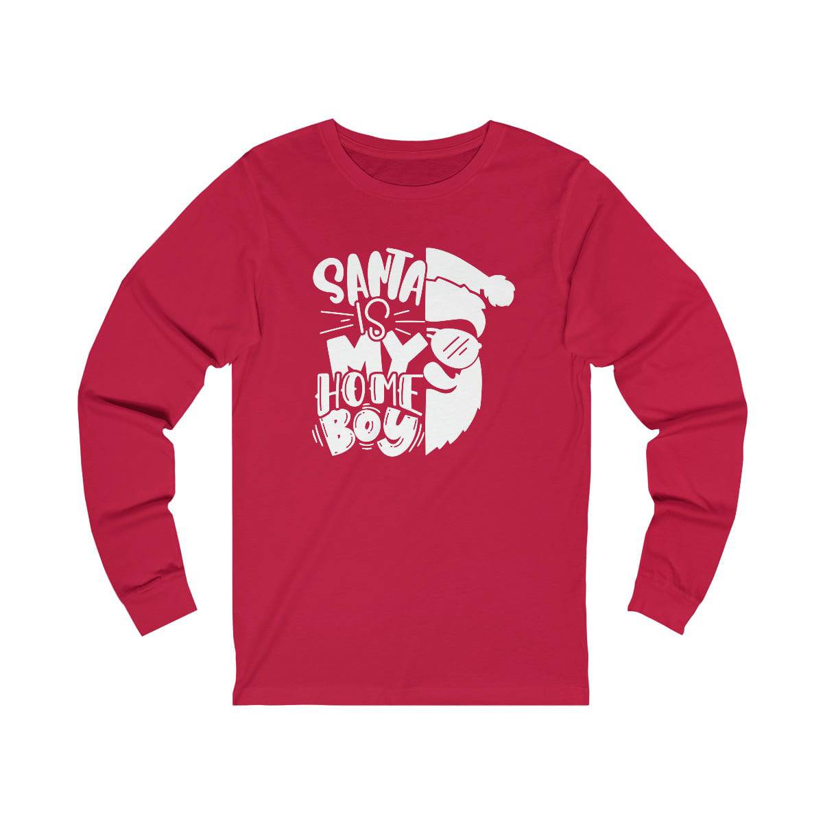 Santa is My Homeboy Long Sleeve Tee
