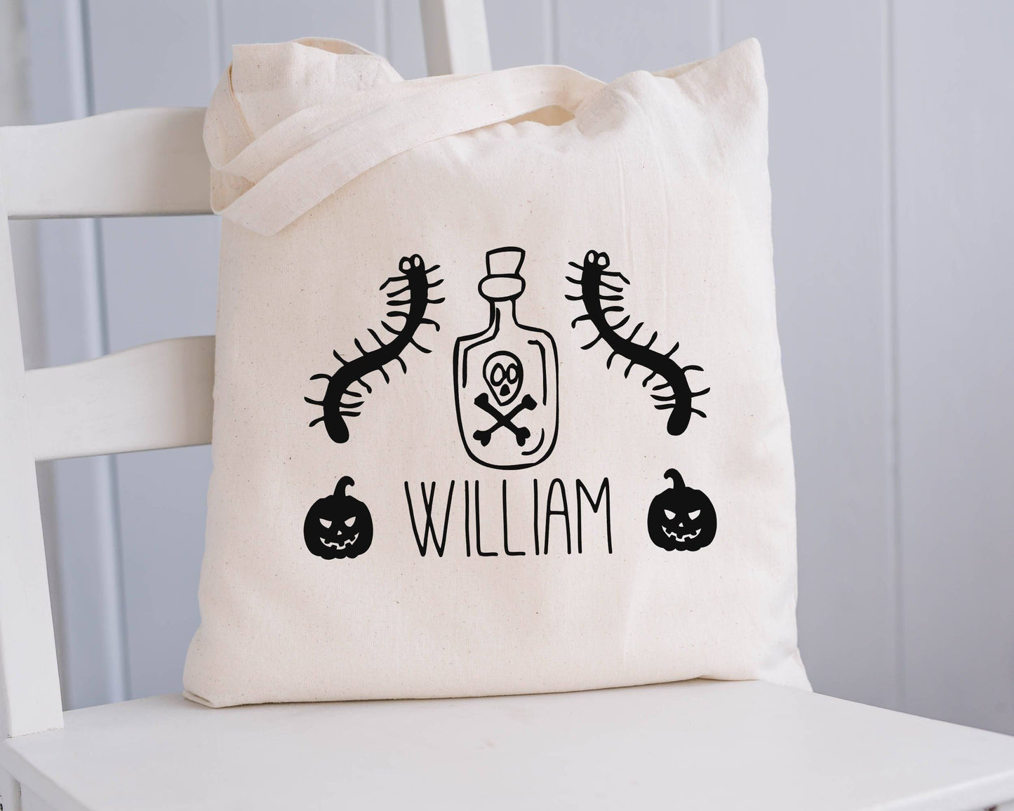 Spooky Trick or Treat Bag - Personalized Halloween Bag