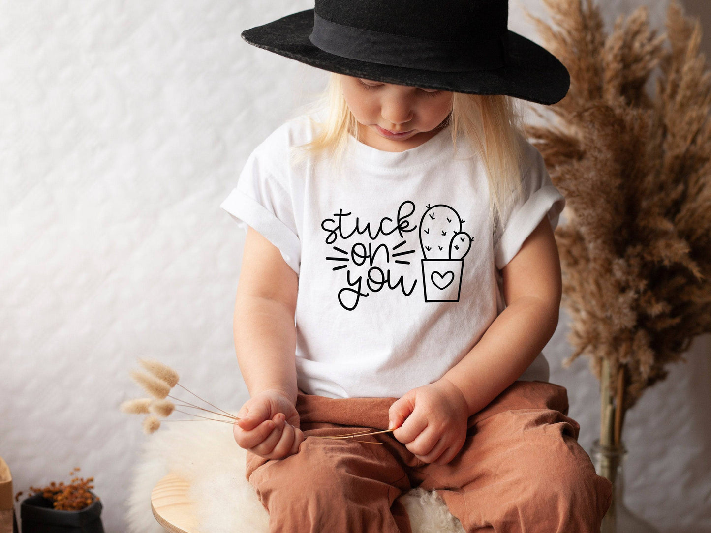 Stuck On You Shirt - Kids Valentines Shirt