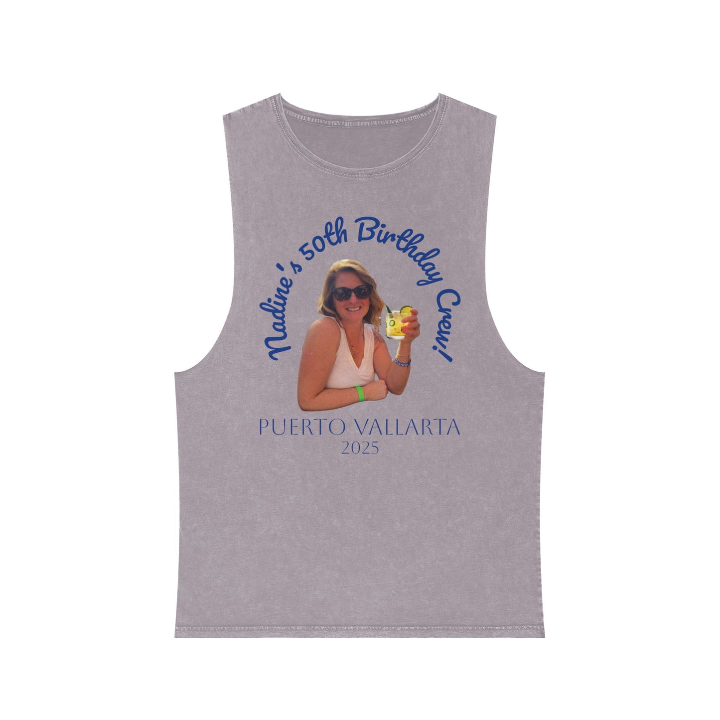 Unisex Stonewash Tank Top