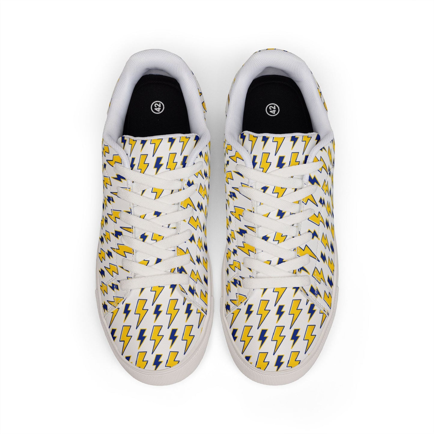 Women's Low-Top Bolts Leather Sneakers