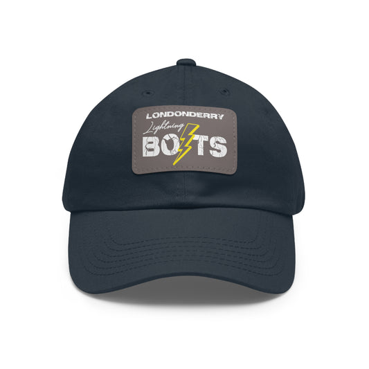 Bolts Adult Hat with Leather Patch