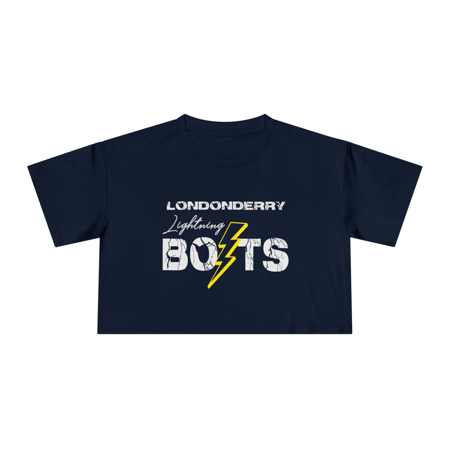 Women's Bolts Crop Tee