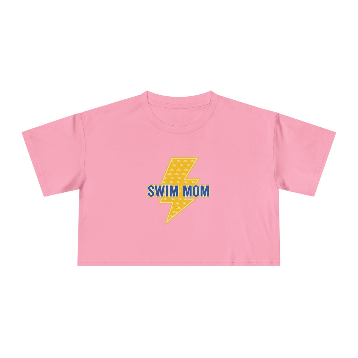 Women's Swim Mom Crop Tee