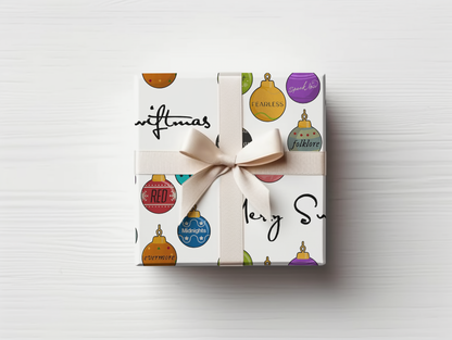 Merry Swiftmas Christmas Wrapping Paper - Luxury Holiday Wrapping Paper