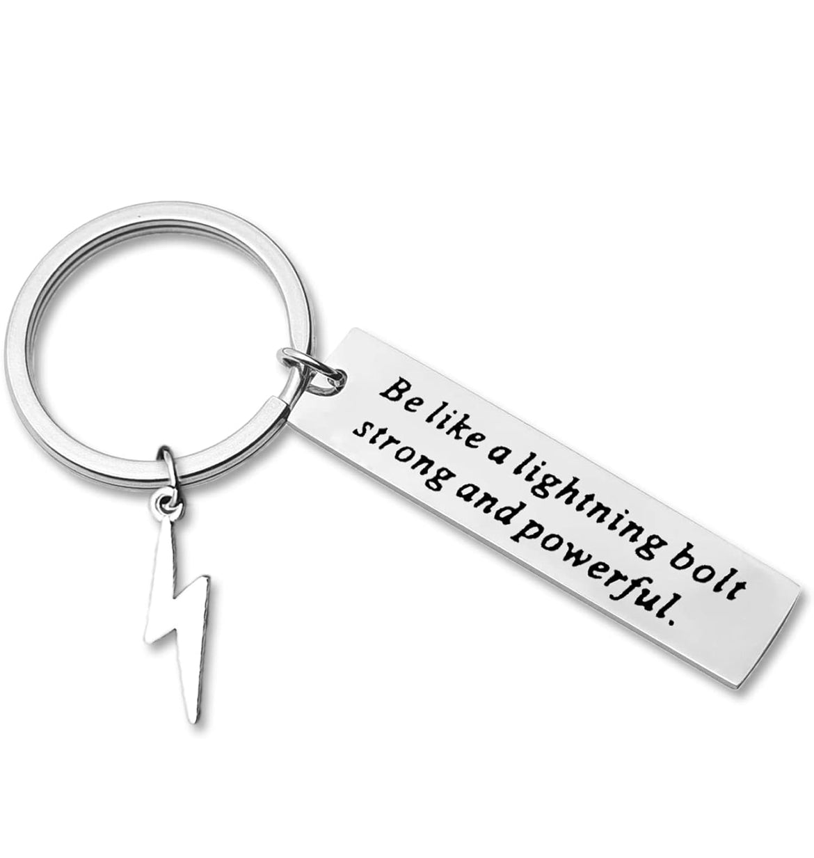 Lightning Bolts Keychain