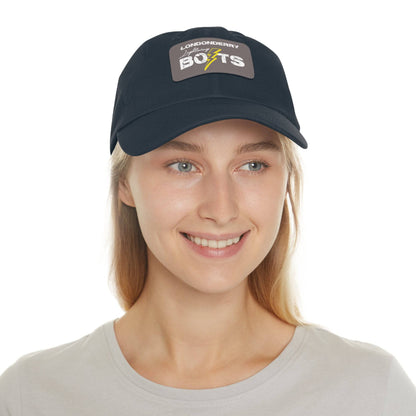 Bolts Adult Hat with Leather Patch