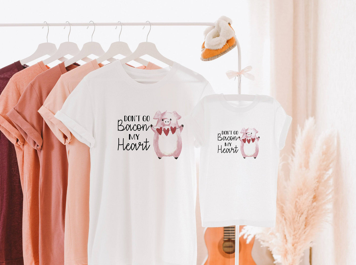 Don't Go Bacon My Heart Shirt - Girls Valentine's Day Shirt