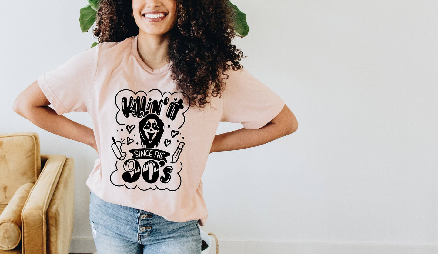 Killin' it Since the 90's - Women's Halloween Shirt