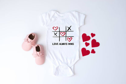 Love Always Wins Shirt - Kids Valentine's Day Shirt