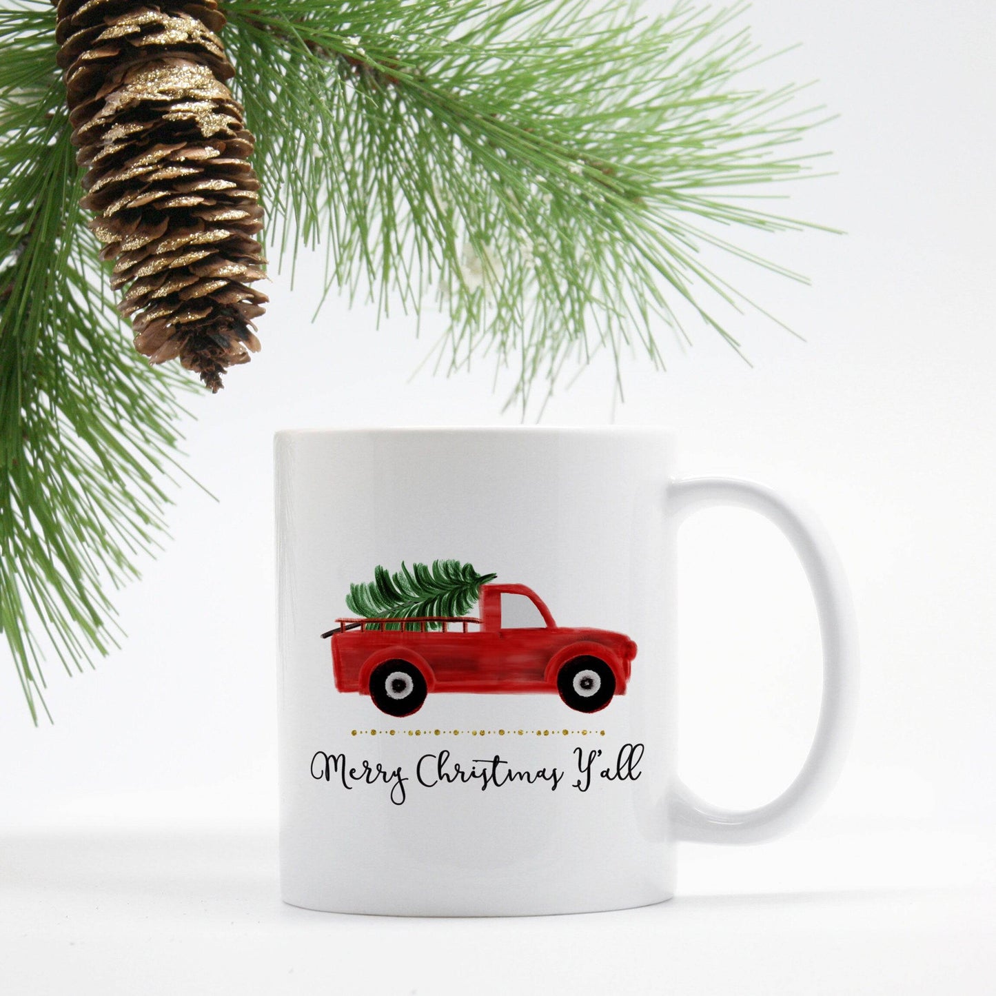 Merry Christmas Y'all Coffee Mug