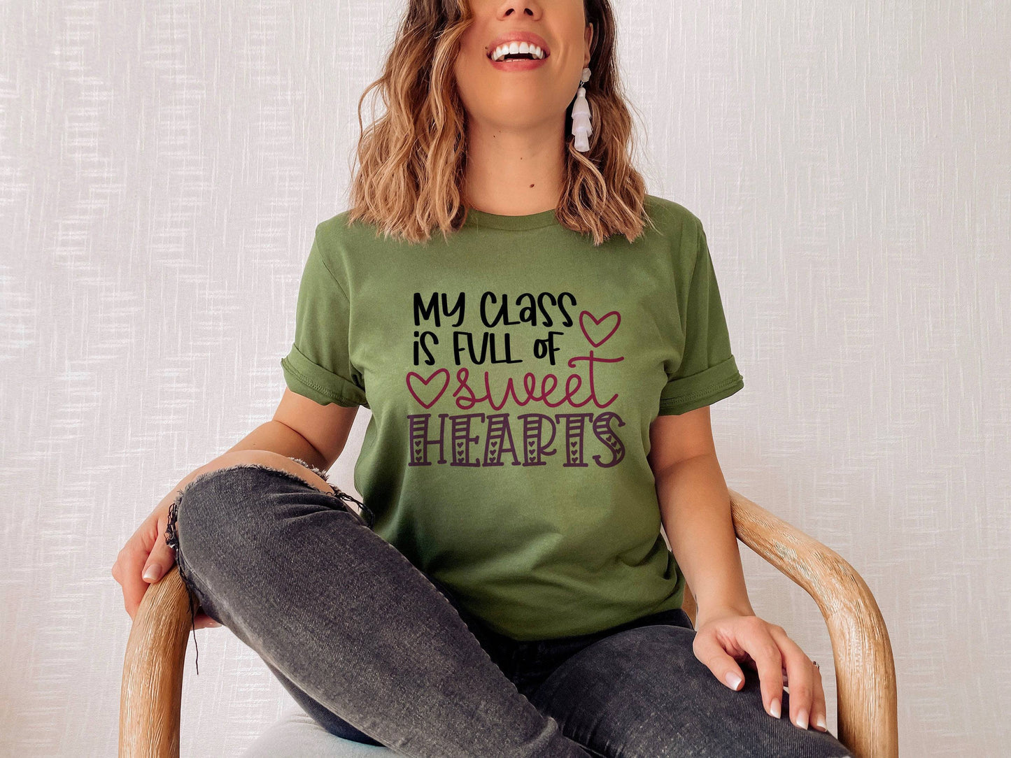 My Class is Full of Sweethearts | Teacher Valentine's Day Shirt