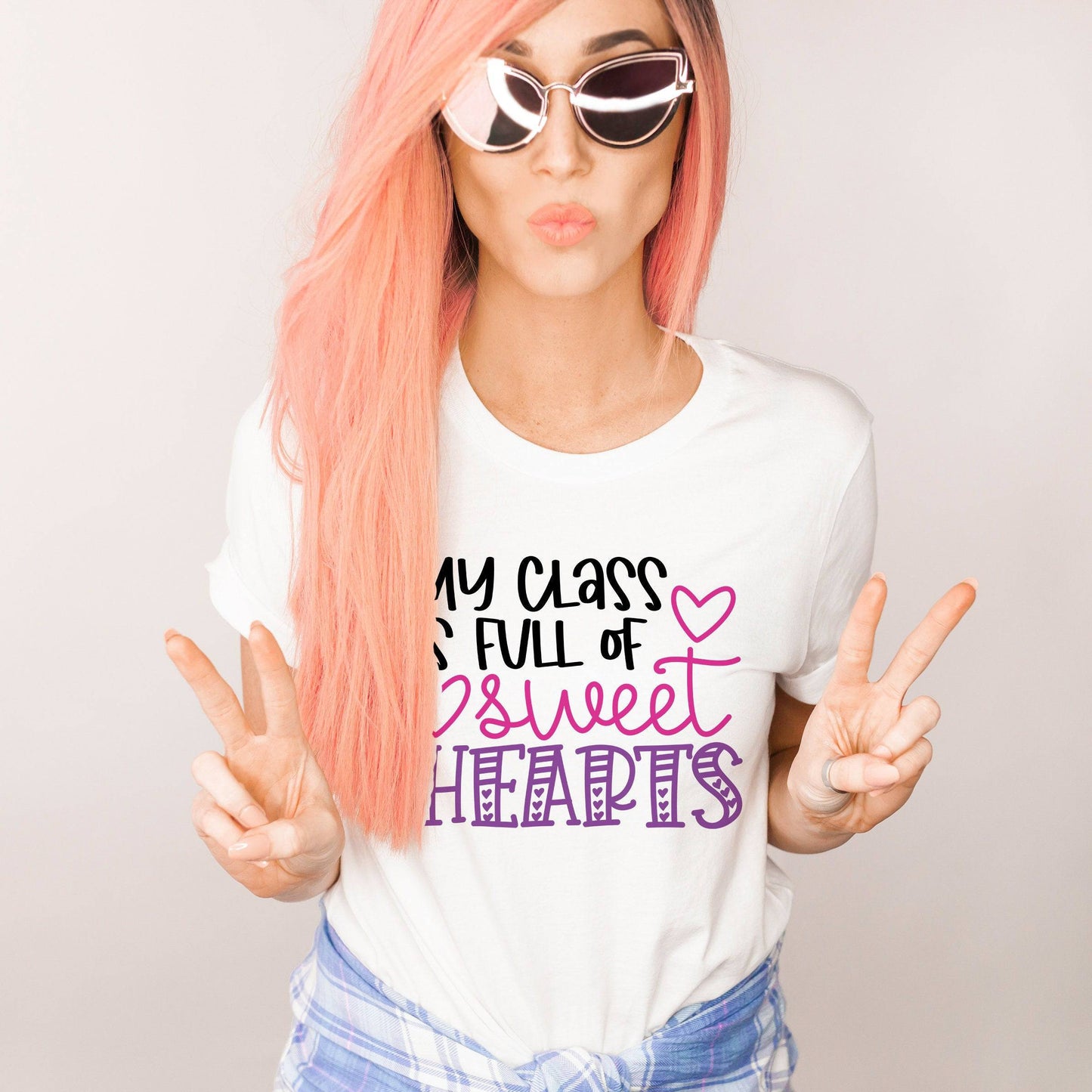 My Class is Full of Sweethearts | Teacher Valentine's Day Shirt
