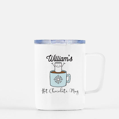 Overstock | Personalized Travel Hot Chocolate Mug "Kiera's"