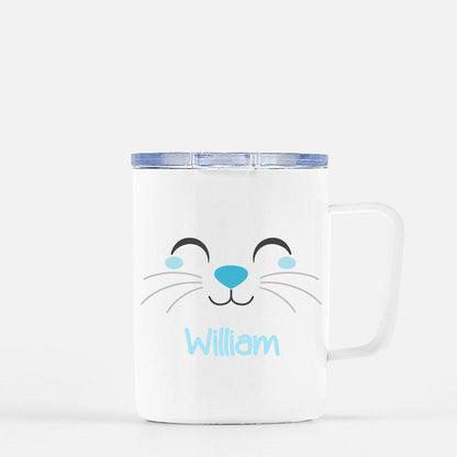 Personalized Bunny Face Mug for Boys & Girls | Easter Mug