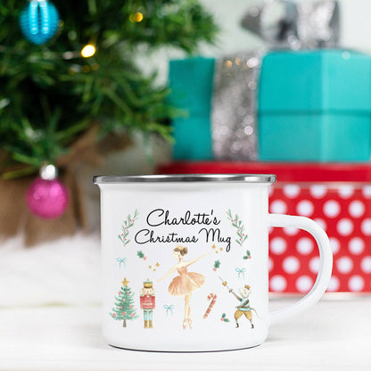 Personalized Christmas Nutcracker Ballet Mug