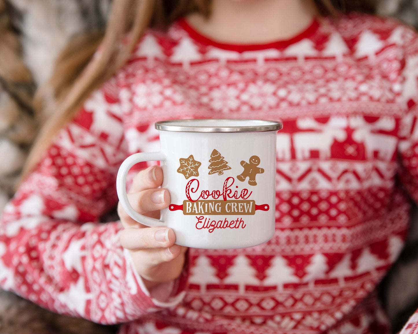 Personalized Cookie Baking Crew Mug